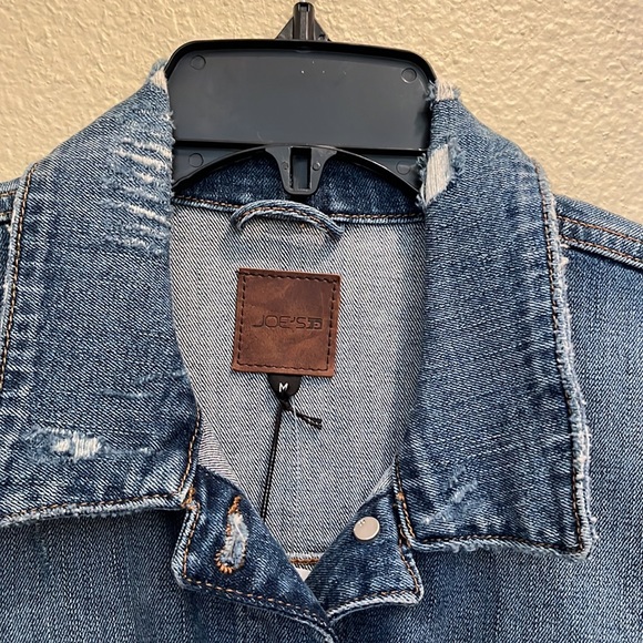 Joe’s Jeans distressed jean jacket - Picture 5 of 9